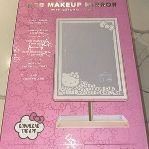 Impressions Hello Kitty RGB Makeup Mirror with Tray
